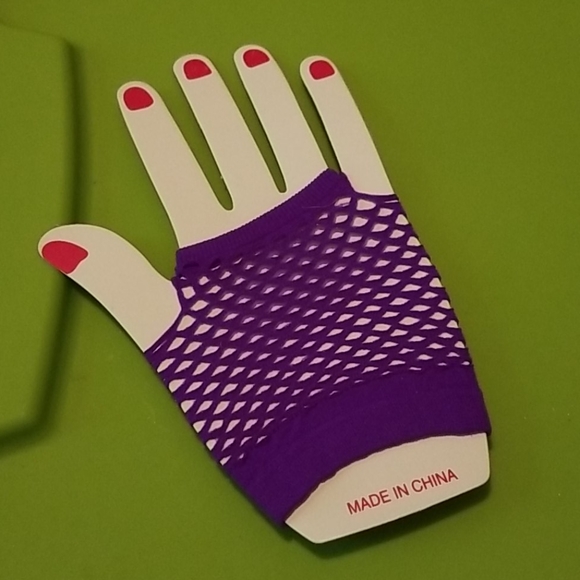 BOGO Fishnet fingerless gloves, various colors - Picture 4 of 4